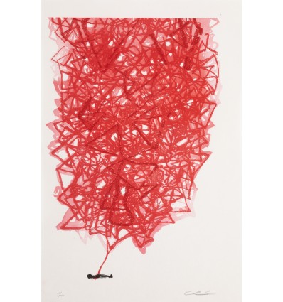 Chiharu Shiota - Connected to the Universe - Red Lines